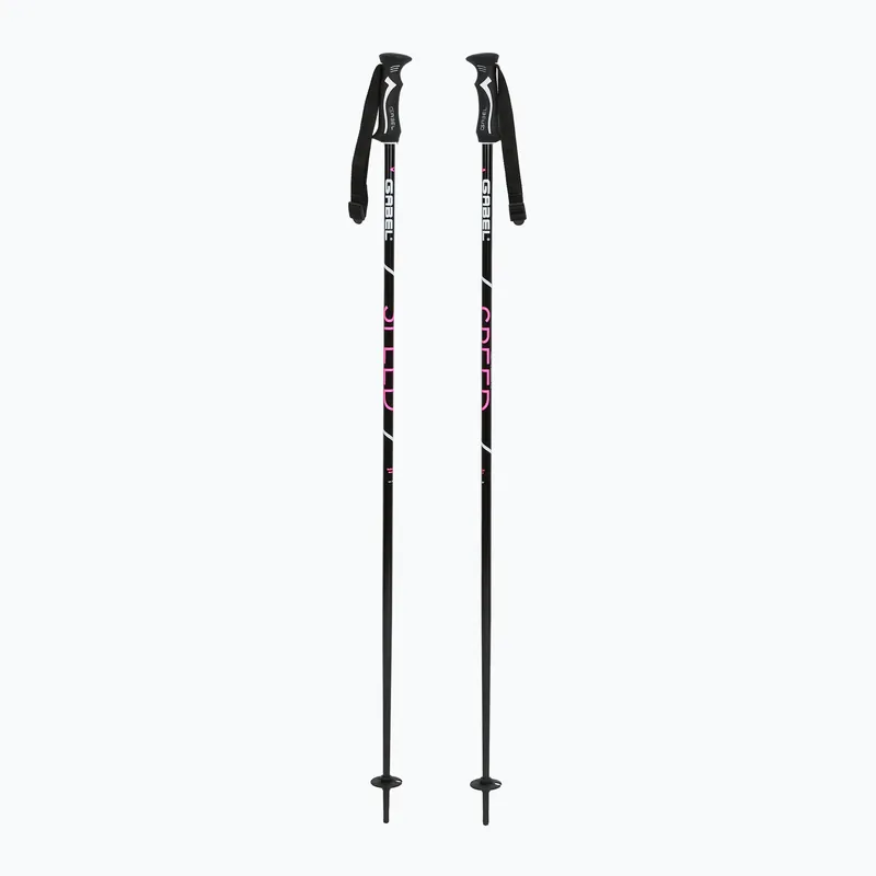 Lyžařské hole GABEL Speed black/pink Dokud Zásoby Vydrží