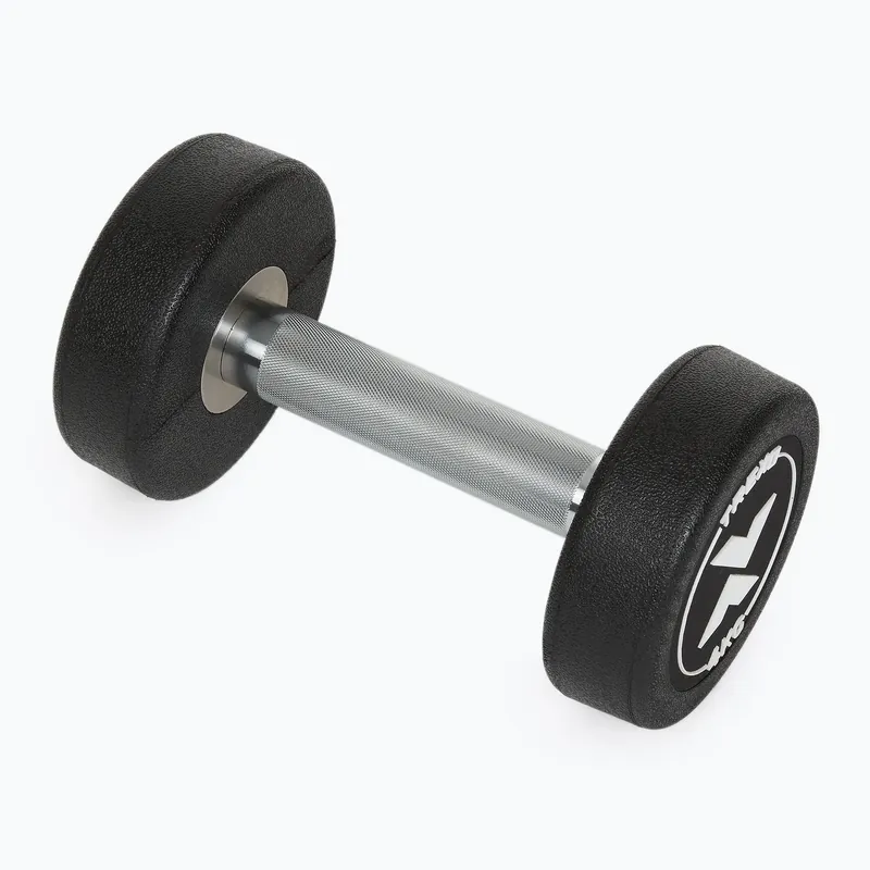 Novinka Pogumovaná litinová činka XTREXO Pro 4 kg black