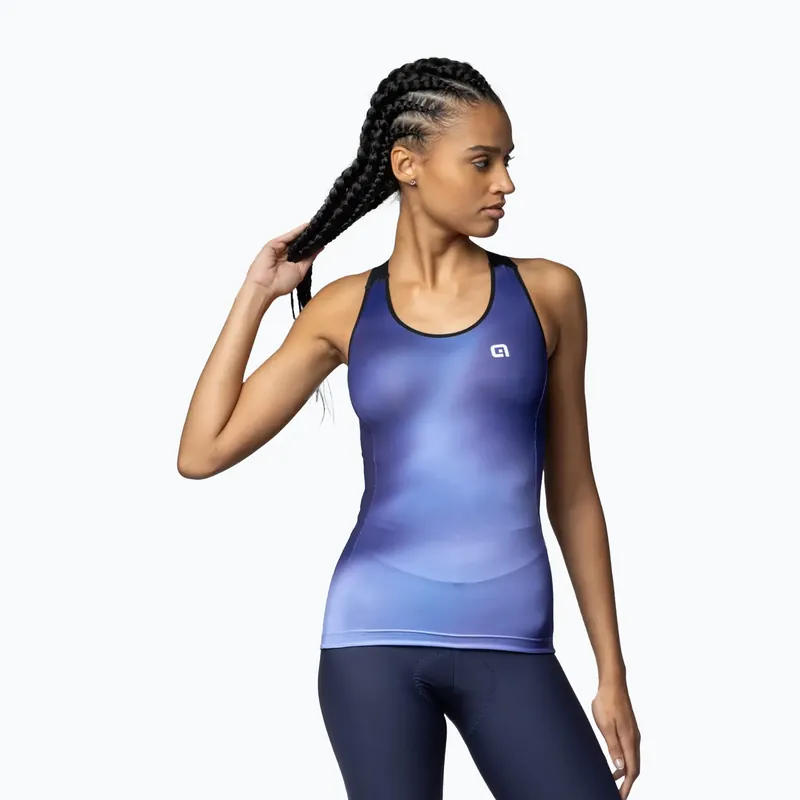 Dámský cyklistický dres Alé Aurora TT blue Aktuální