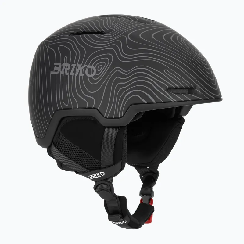 Cenová Bomba Lyžařská helma Briko Aran matte black/abbey gray