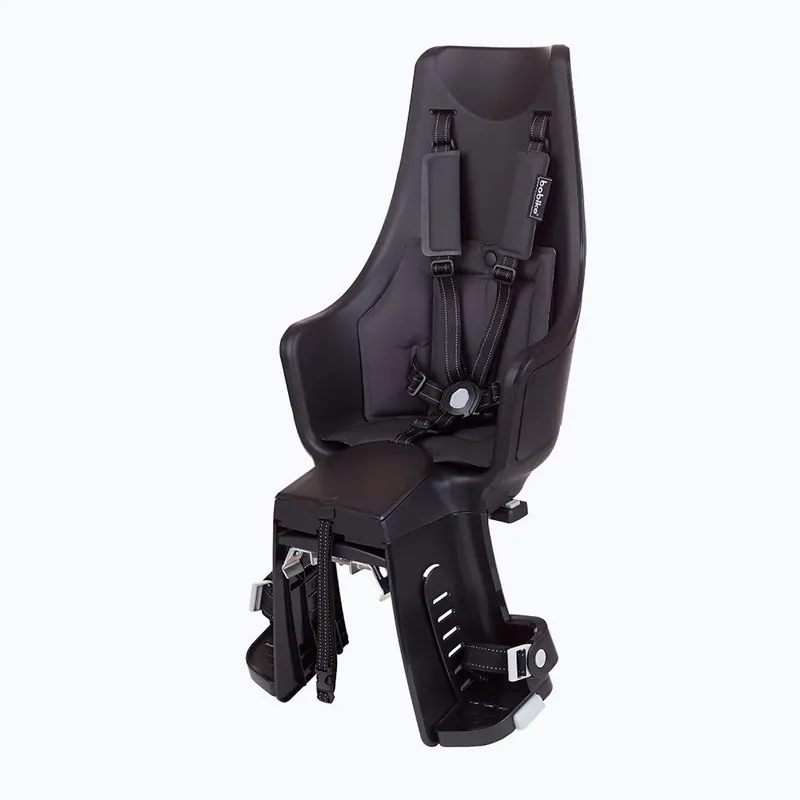 Dětská cyklistická sedačka bobike Exclusive Maxi Plus Led urban black Novinka Odeslání Ihned