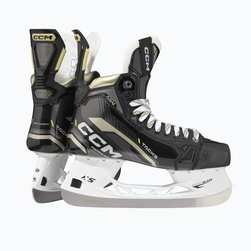 Pánské hokejové brusle CCM Tacks AS-V SR WIDE black Cenová Bomba