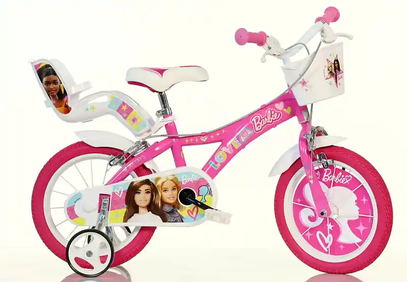Dokud Zásoby Vydrží Dino bikes 164RN BARBIE 16" 2022 dětské kolo