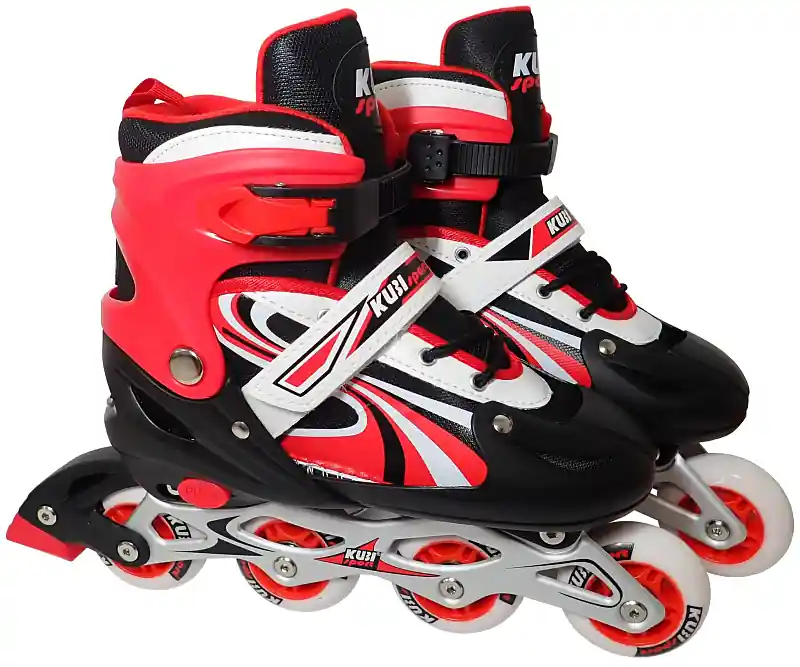 Dětské inline brusle roztahovací CS310K červené velikost 28-32 Nejlepší Cena