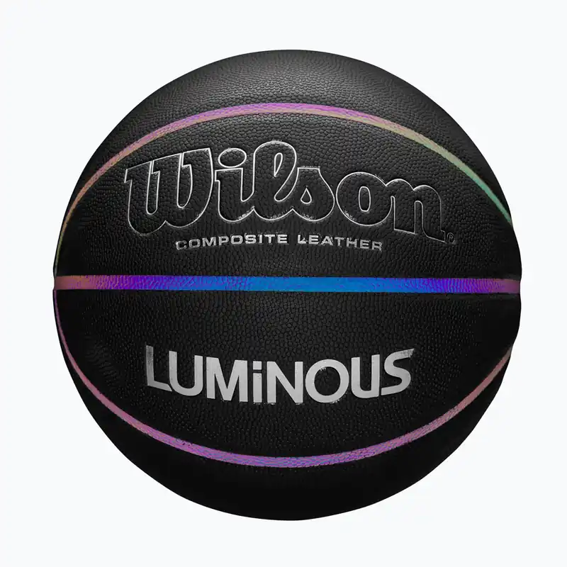 Levný Basketbalový míč Wilson Luminous black velikost 7