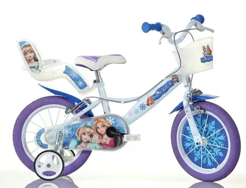 Dino bikes 144GLN SNOW QUEEN 14" 2023 dětské kolo Novinka