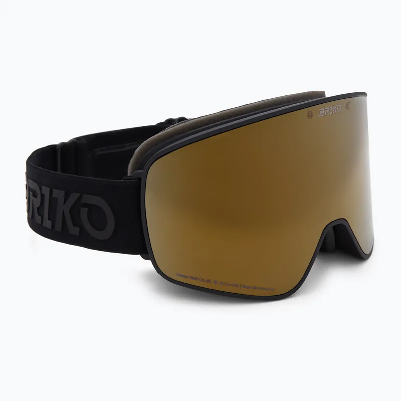Lyžařské brýle Briko Chino Sharp Lite black/gold Poslední Šance