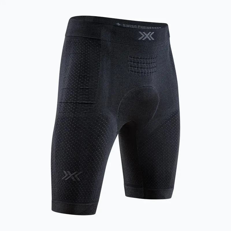 Pánské cyklistické boxerky X-Bionic Xceed Ride Liner Shorts x black/rhino grey Vysoce Kvalitní