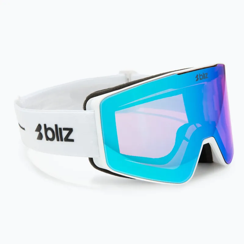 Lyžařské brýle Bliz G001S matte white/non violet/blue multi Přímo Od Výrobce