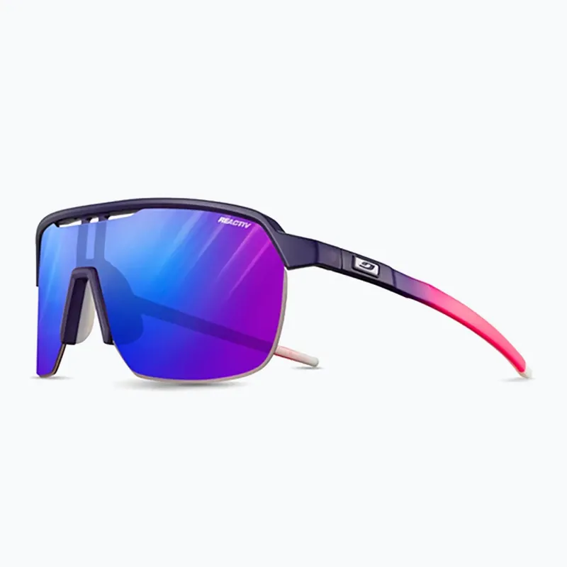 Expresní Doručení Sluneční brýle Julbo Frequency Reactiv 1-3 High Contrast purple/pink/multilayer blue