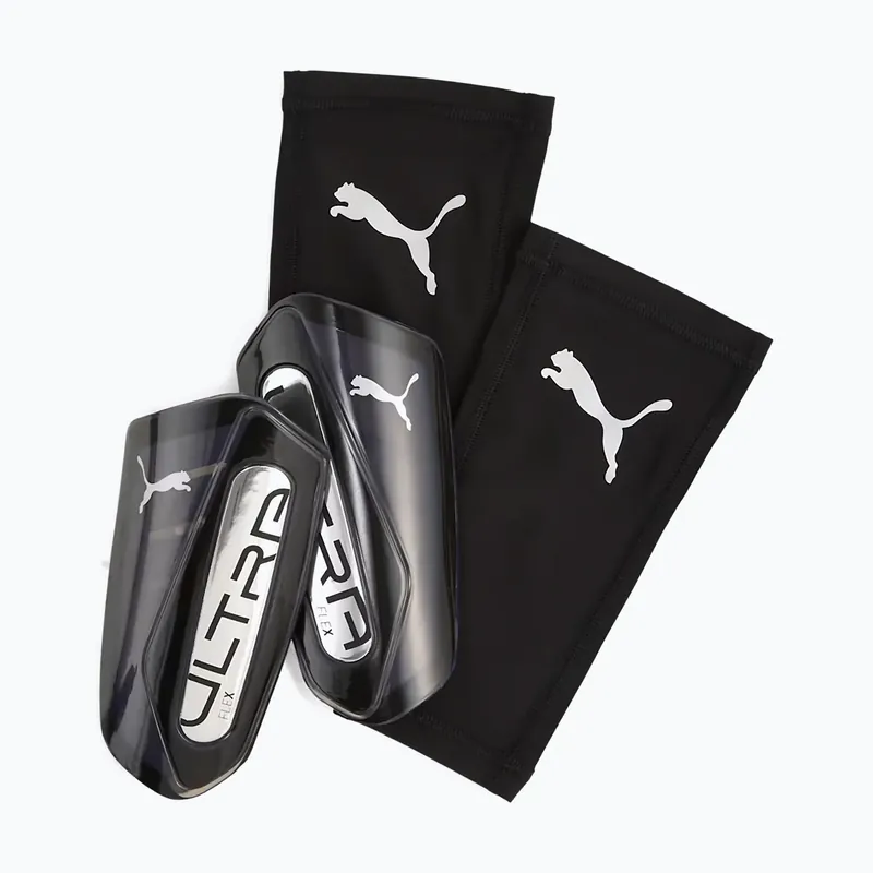 Chrániče holení PUMA Ultra Flex Sleeve puma black/puma silver Časově Omezené