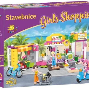 Stavebnice Girls Shopping 376 ks Dokud Zásoby Vydrží