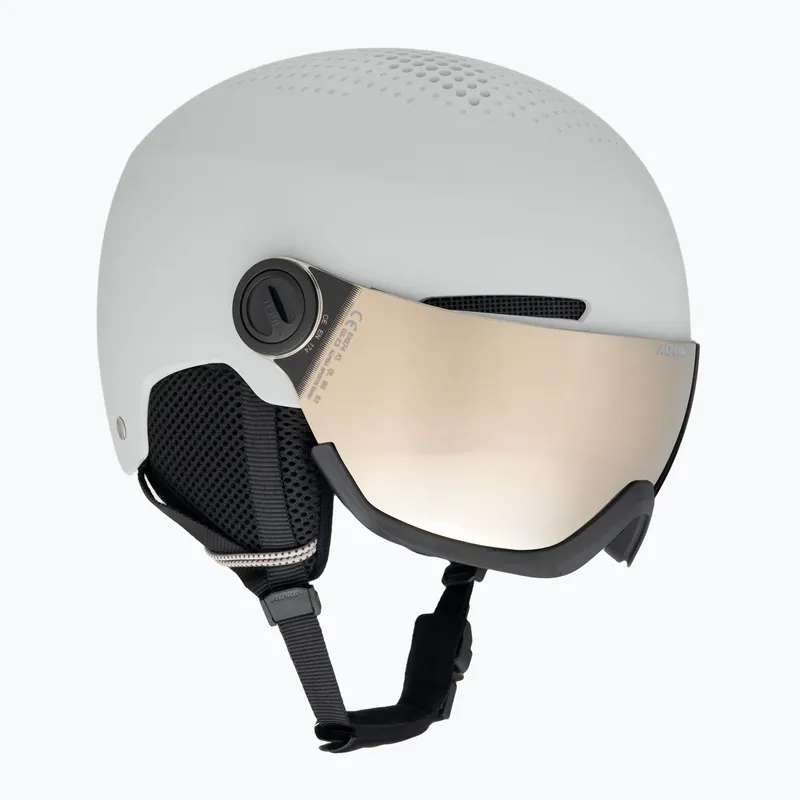 Poslední Šance Lyžařská helma Alpina Arber Visor Q Lite grey matt