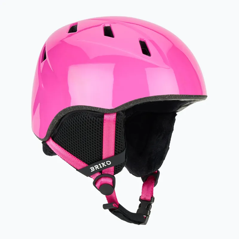Dětská lyžařská helma Briko Makalu Jr shiny pink/white Nakupujte Hned