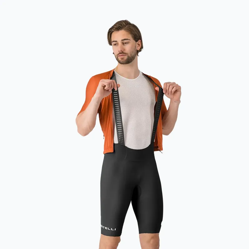 Rychlé Dodání Pánské cyklistické šortky Castelli Espresso 2 black