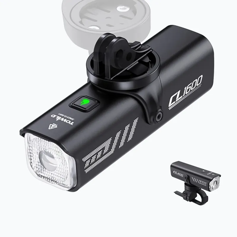 Přední cyklistické světlo Towild CL1600 black Novinka Značkový