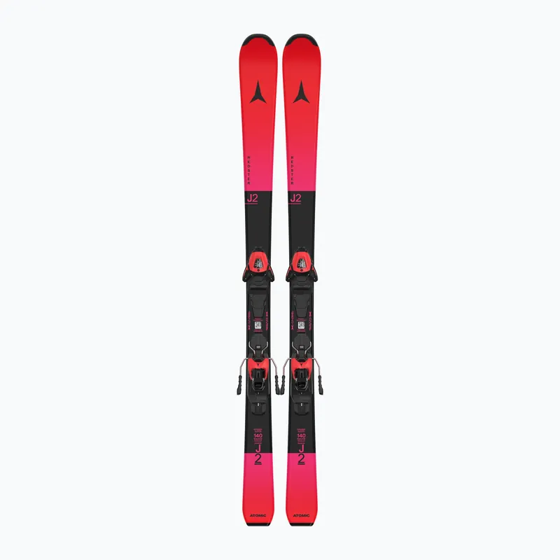 Dětské sjezdové lyže Atomic Redster J2 JTM + vázání L6 GW red tension/black Časově Omezené