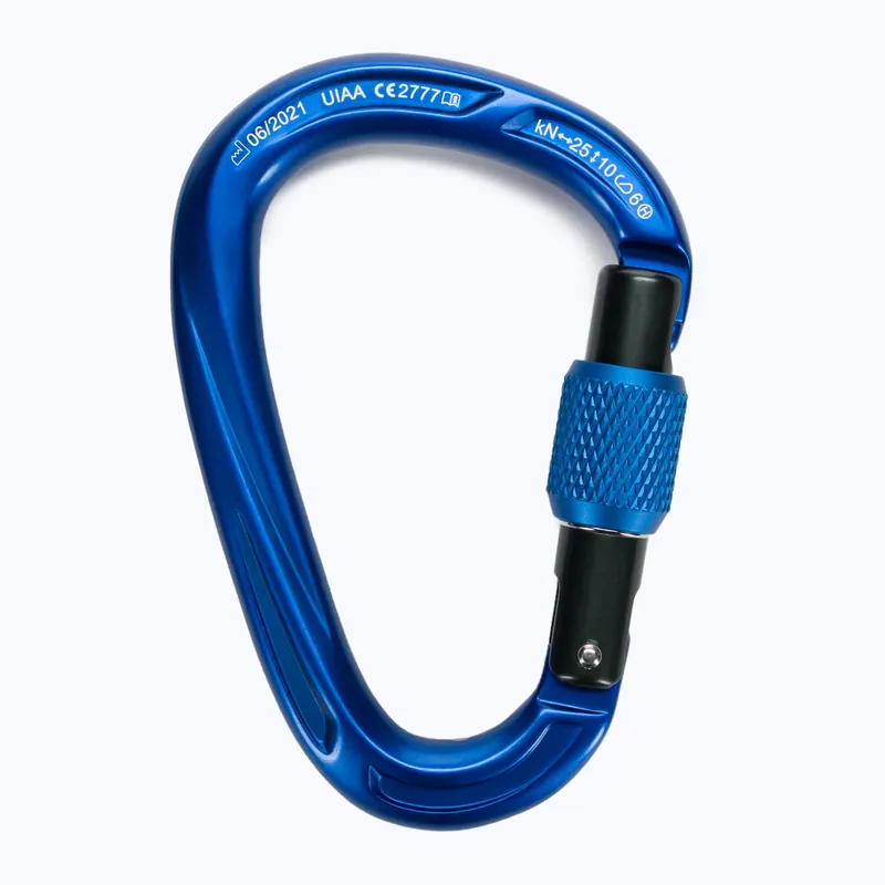 Karabina MAMMUT Crag HMS Screwgate Carabiner modrá Must-Have