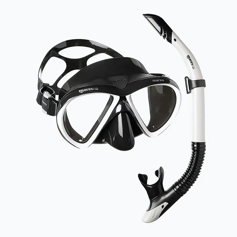 Sada na šnorchlování Mares Marea white/black/black Novinka Nízká Cena
