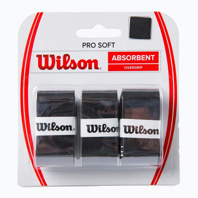 Wilson Pro Soft Tennis Overgrip černá WRZ4040BK+ Tovární Cena