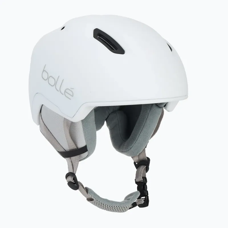 Lyžařská helma Bollé Atmos Pure white matte Vrácení Zdarma