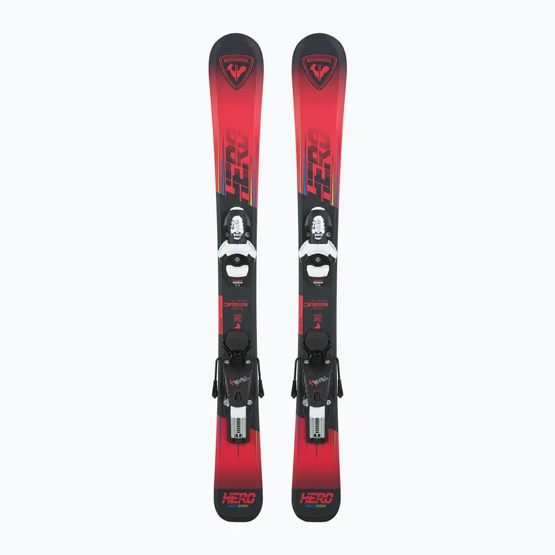 Dětské sjezdové lyže Rossignol Hero Pro Pre-Drilled Jr + vázání Team 4 GW Sezónní Sleva