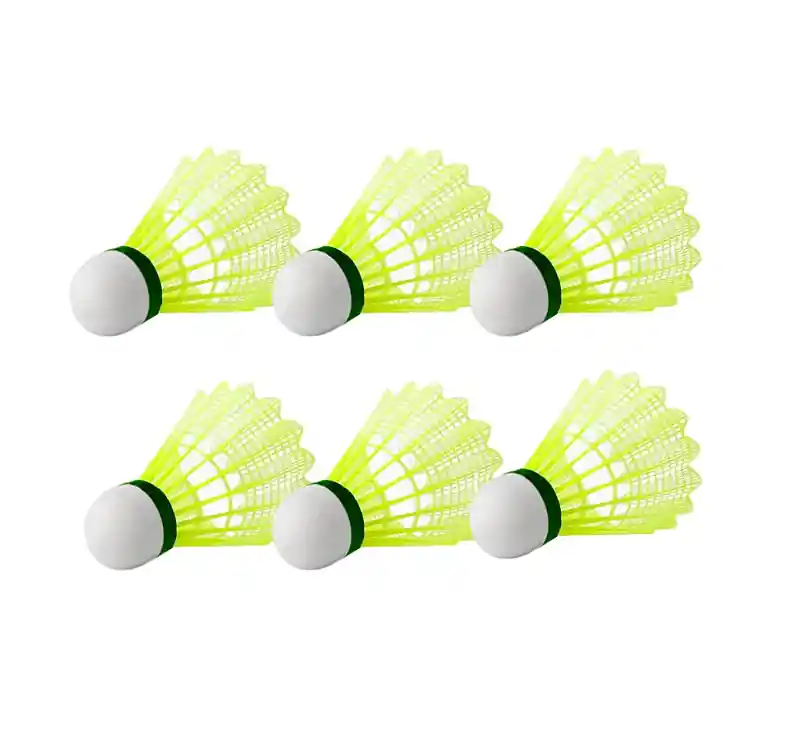 Míčky/Košíčky na badminton SEDCO M200 - 6 KS - žlutá Výprodej