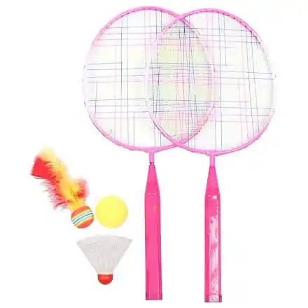 Training Set JR badmintonová sada růžová Ověřený