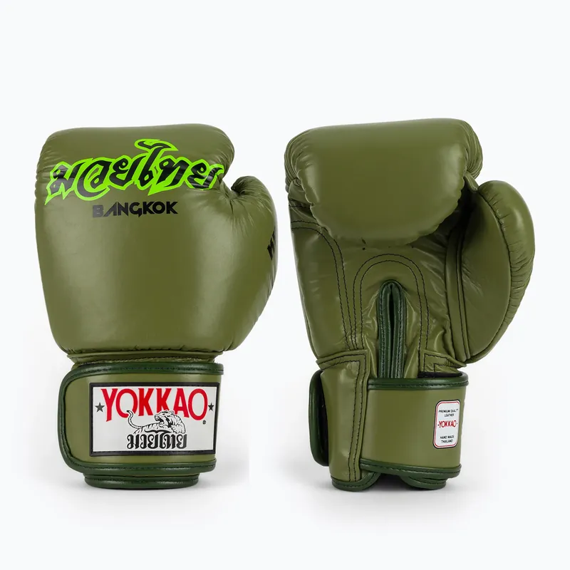 Oblíbený Boxerské rukavice YOKKAO Late Show Boxing olive