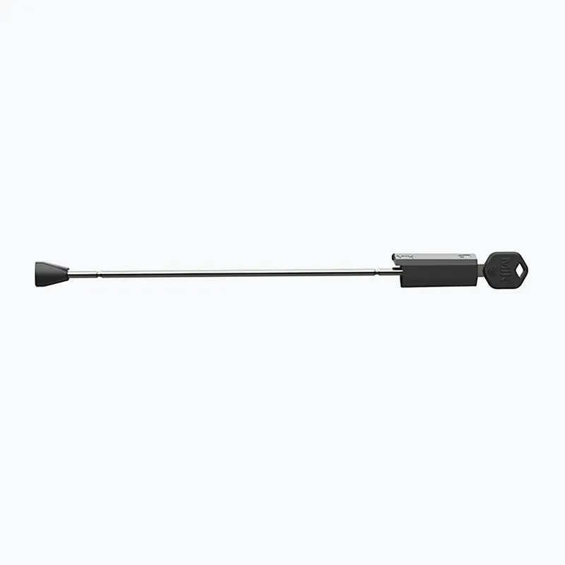 Bezpečnostní zámek na brašny Basil MIK Hooks Lock black Novinka Cenově Výhodný