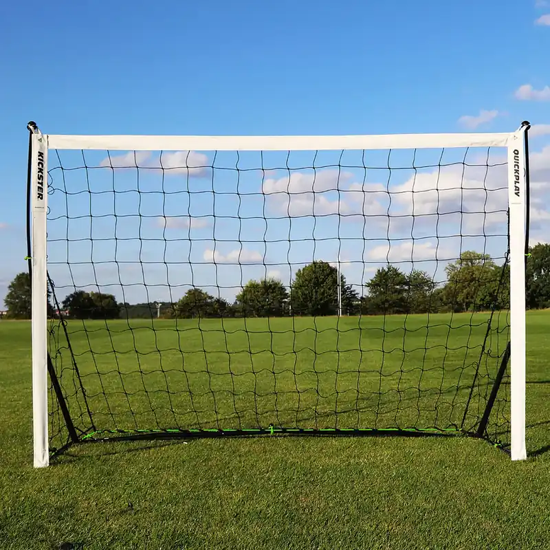 Vrácení Zdarma Fotbalová branka QuickPlay Kickster 150 x 100 cm černá/bílá
