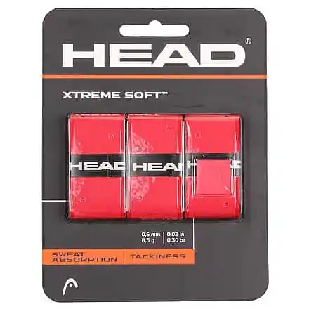Cenový Hit XtremeSoft 3 overgrip omotávka tl. 0,5 mm červená