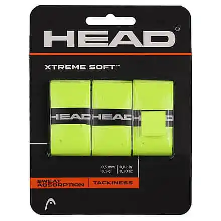 XtremeSoft 3 overgrip omotávka tl. 0,5 mm žlutá reflexní Sleva