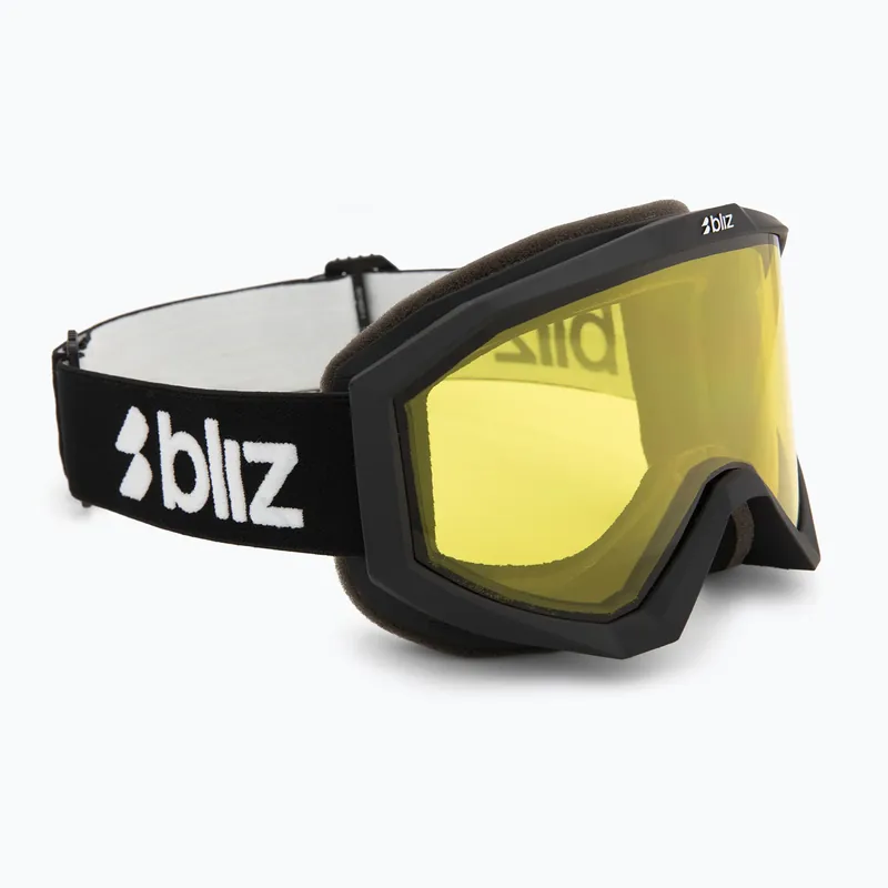 Lyžařské brýle Bliz Liner matte black/yellow Nejlepší Cena