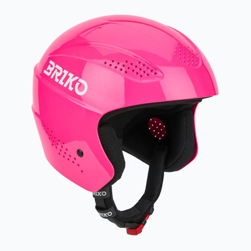 Dětská lyžařská helma Briko Elias Jr shiny neon pink Časově Omezené