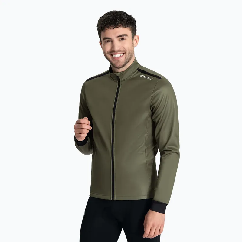 Pánská cyklistická bunda Rogelli Core Winter green Nejlepší Cena