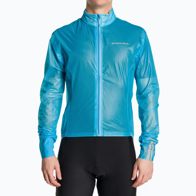 Značkový Pánská cyklistická bunda Endura FS260-Pro Adrenaline Race II hi-viz blue