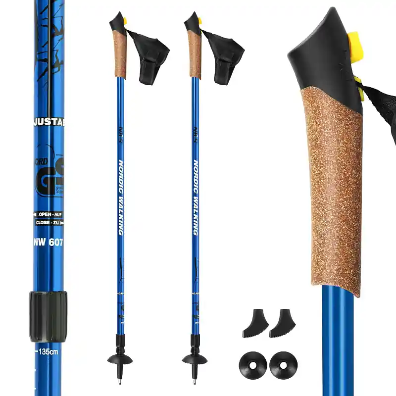 Nordic walking hole NILS EXTREME NW607 modré Jen Po Omezenou Doba