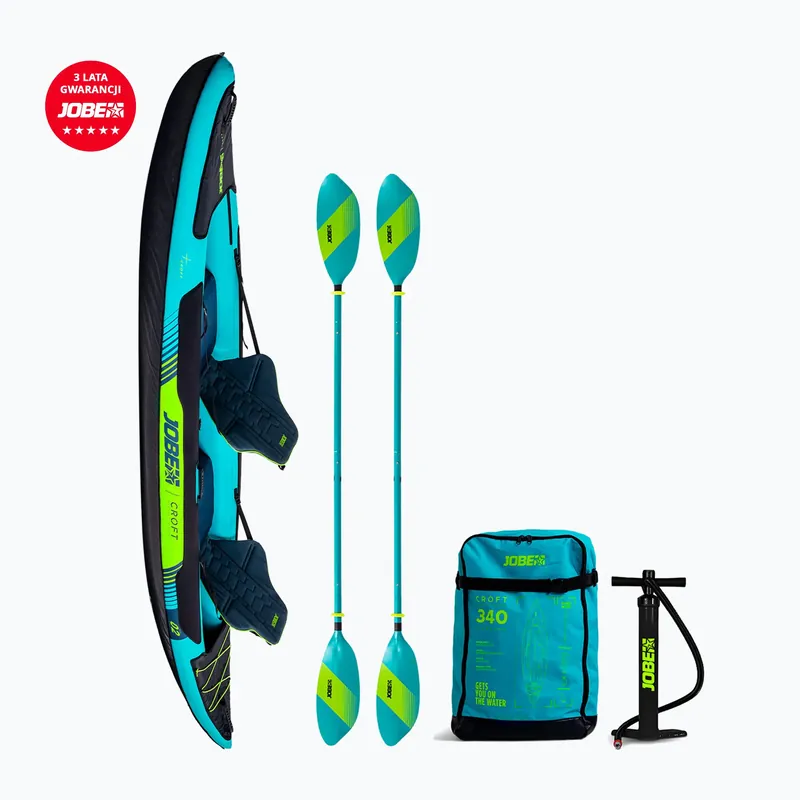 Omezená Nabídka Nafukovací kajak pro 2 osoby JOBE Croft Inflatable Package