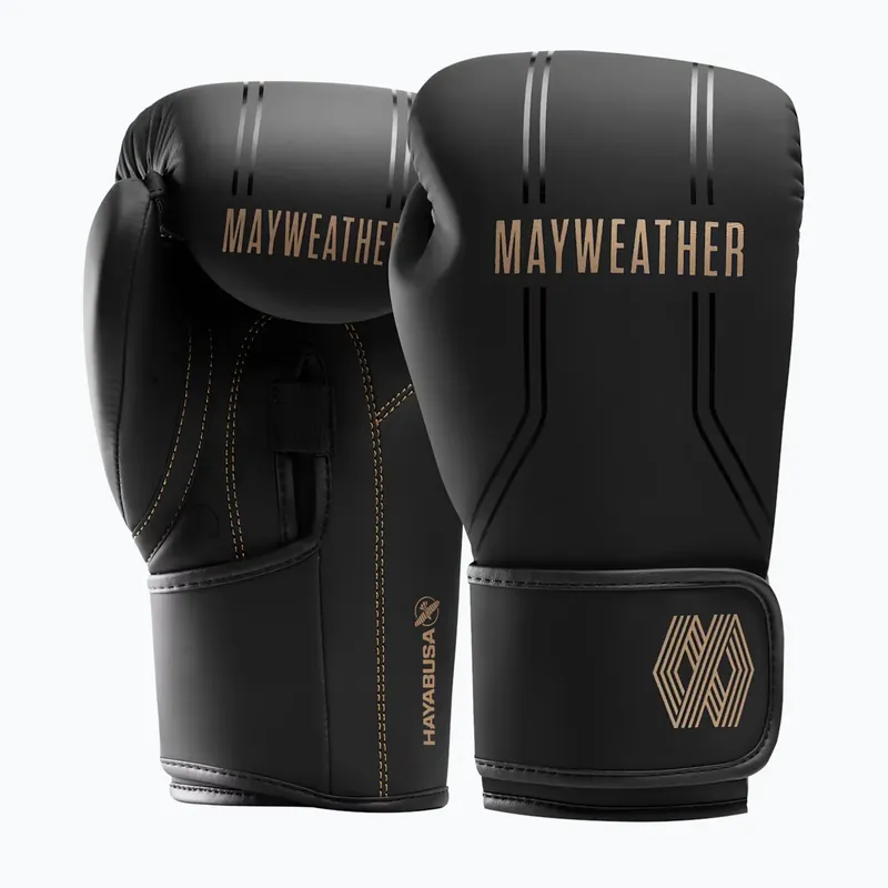 Boxerské rukavice Hayabusa Mayweather Contender black/gold Značkový