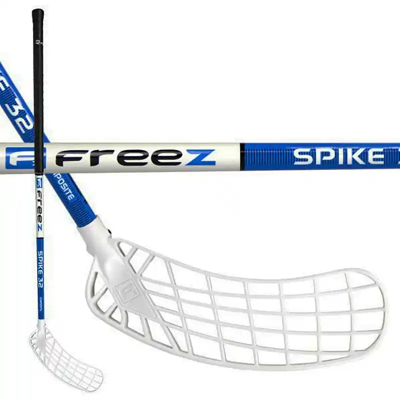 Florbalová hůl Freez SPIKE 32 BLUE 95 cm modrá pravá Odeslání Ihned