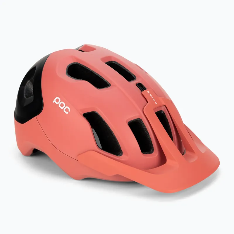 Cyklistická přilba POC Axion Race MIPS ammolite coral/uranium black matt Nová Kolekce