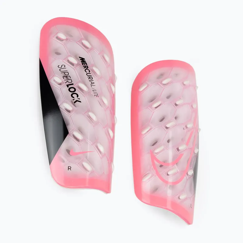 Chrániče holení Nike Mercurial Lite SuperLock sunset pulse/black Super Cena