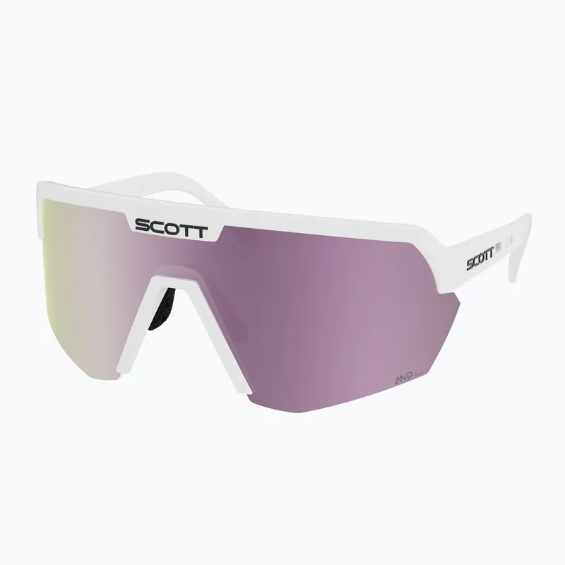 Speciální Cena Sluneční brýle SCOTT Sport Shield white matt/amp lavender chrome