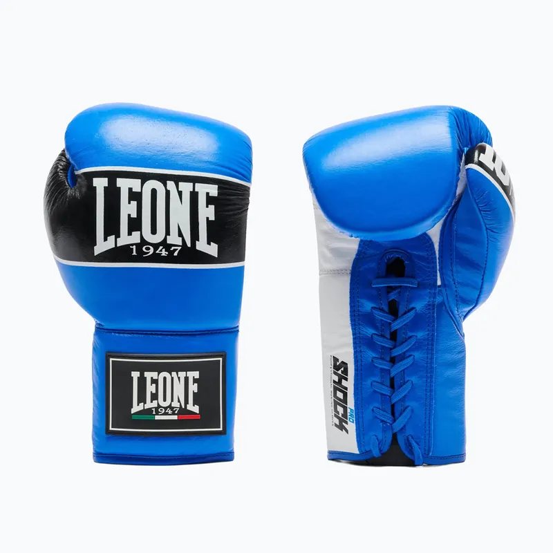 Horká Nabídka Boxerské rukavice LEONE 1947 Shock Pro blue