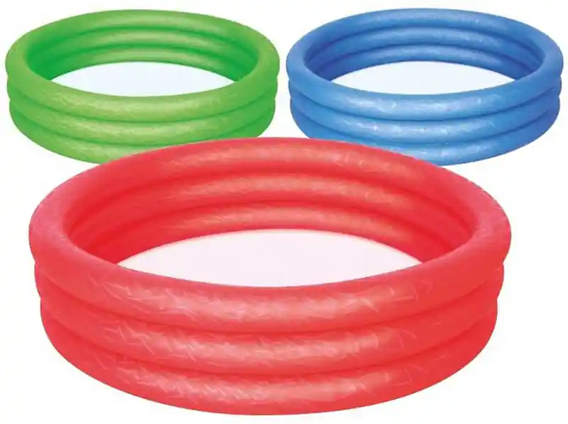 Levný Bestway Bazén tříkomorový Bestway 102x25cm