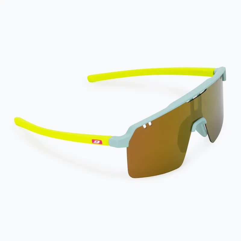 Dětské sluneční brýle Julbo Intensity Junior Spectron blue pastel matt/ neon yellow matt Originální