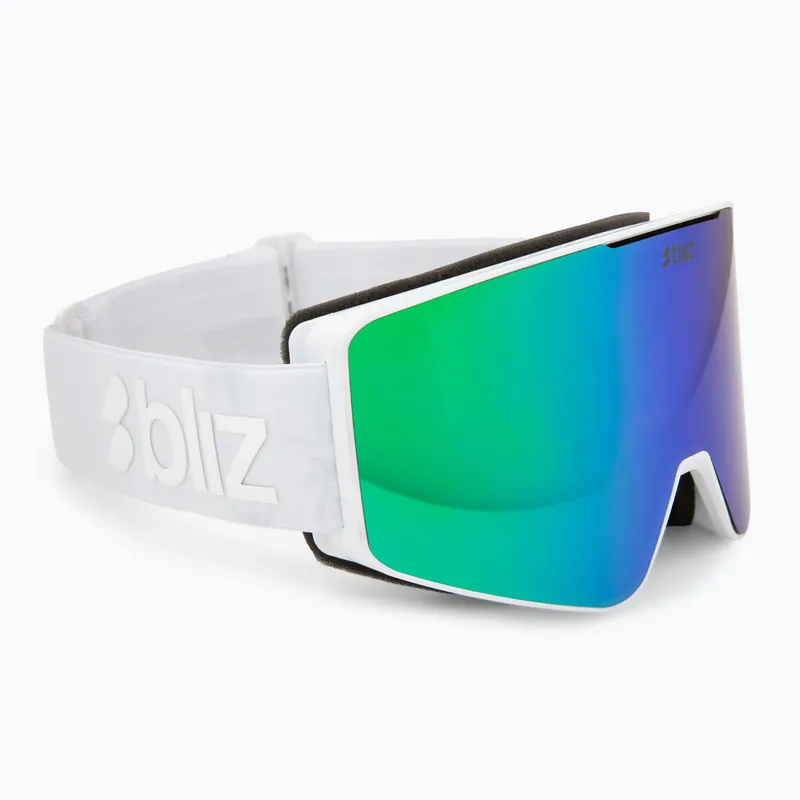 Ihned K Objednání Lyžařské brýle Bliz G001 matte white/brown/green multi