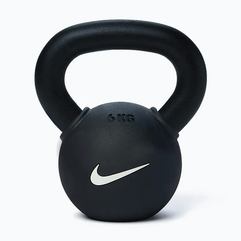 Originální Kettlebell Nike Strength Rubber Coated 6 kg black/white