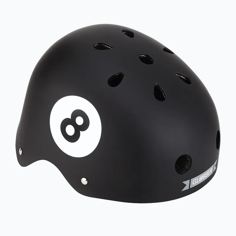 Omezená Nabídka Dětská helma Globber Elite Lights black 8 ball